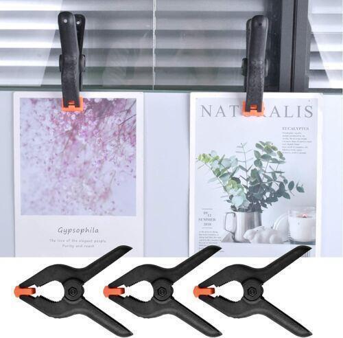 4 Inch Heavy Duty Nylon Spring Clamps, Woodworking, Photography Studios and DIY