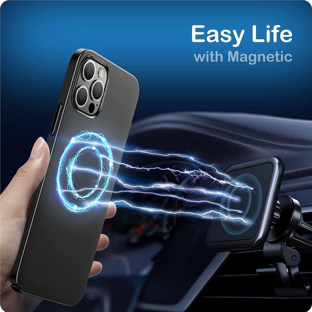 Premium Slim Magnetic Case for iPhone 13 Pro Max Compatible with MagSafe Charger