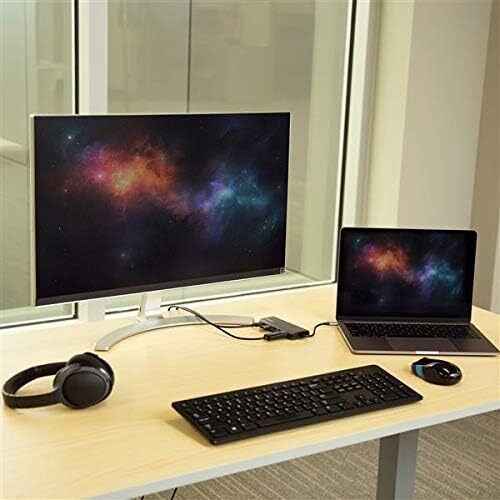 Multiport USB Station Adapter Docking Hub Laptop HDMI Type Type-C with Dock 3.0
