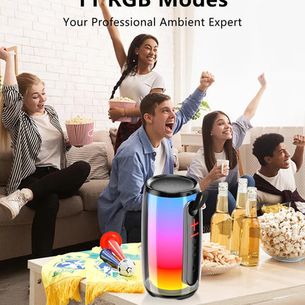 WYE WAVE 10W Vibrant Colour Portable Speaker Wireless Bluetooth Travel Friendly