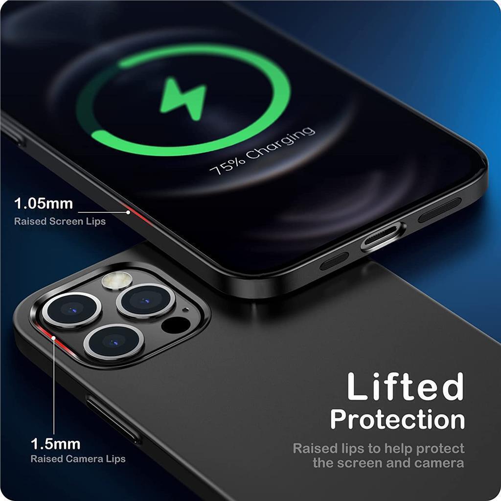 Premium Slim Magnetic Case for iPhone 13 Pro Max Compatible with MagSafe Charger