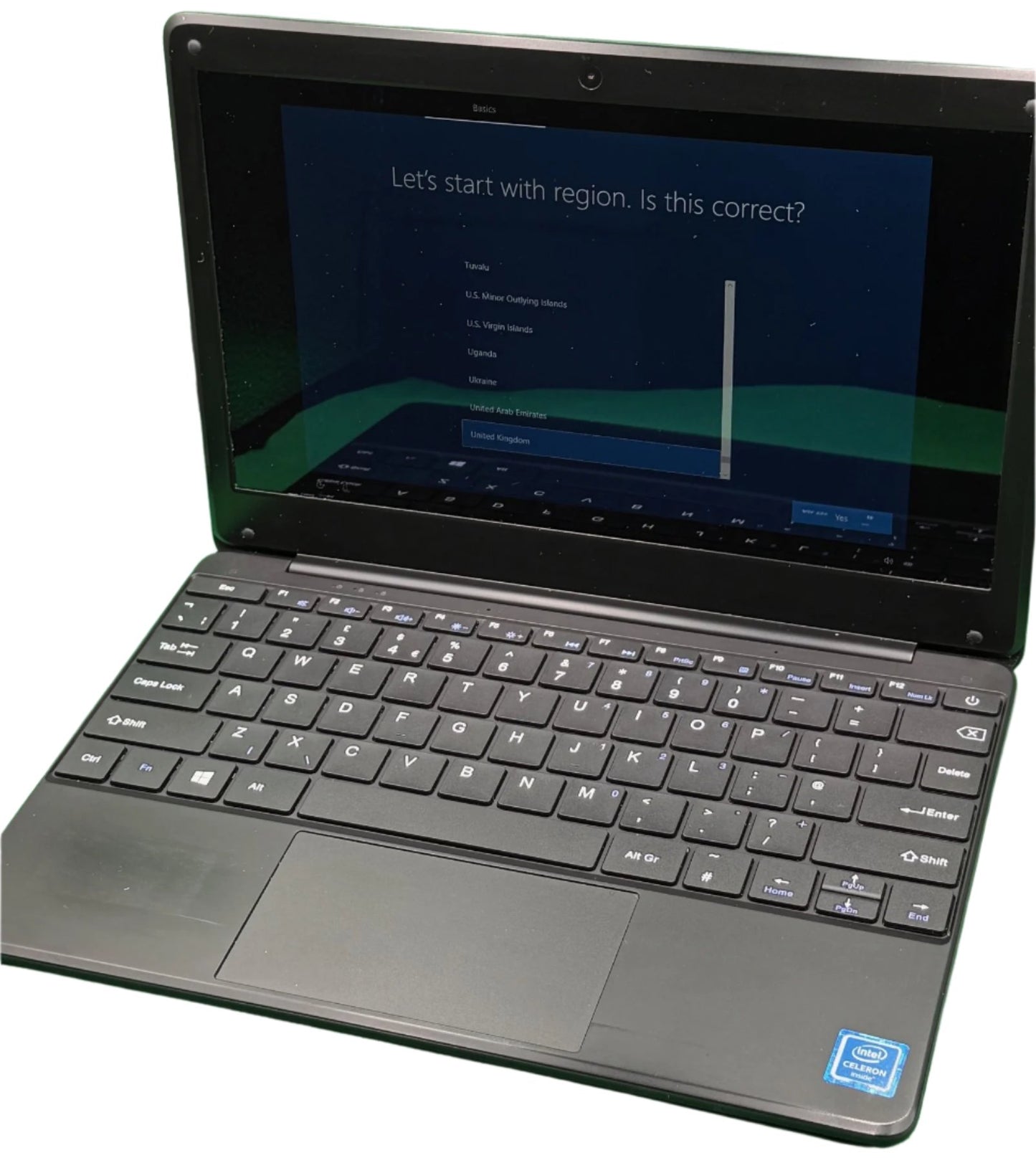 GeoBook 1E Laptop Win 11 Pro Intel Celeron N4020 Processor 4GB DDR4 - Excellent