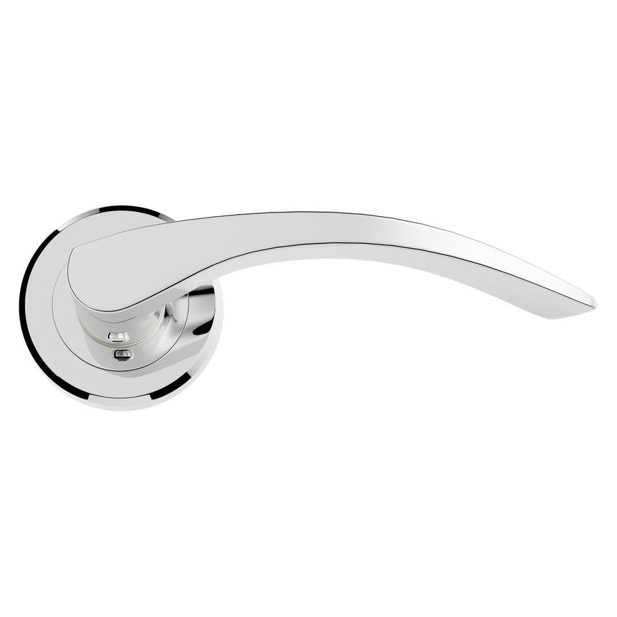 Premium Door Handles Polished Chrome Serozzetta Olivier ZIN3112PC