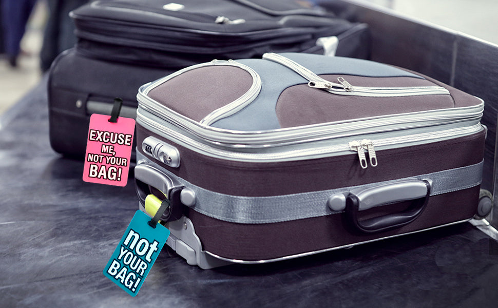 Not Your Bag Cute Travel Luggage Tags For Suitcase Laptop Bag School Bag Handbag