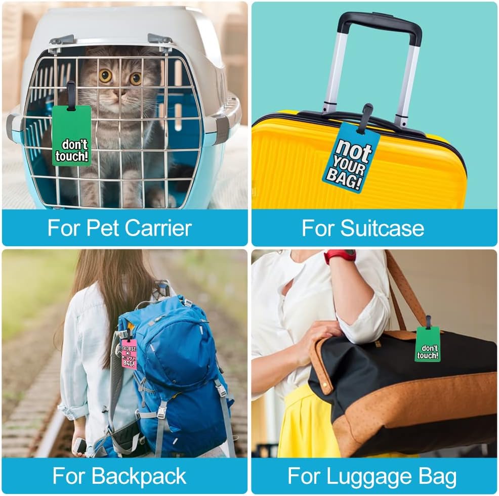 Not Your Bag Cute Travel Luggage Tags For Suitcase Laptop Bag School Bag Handbag
