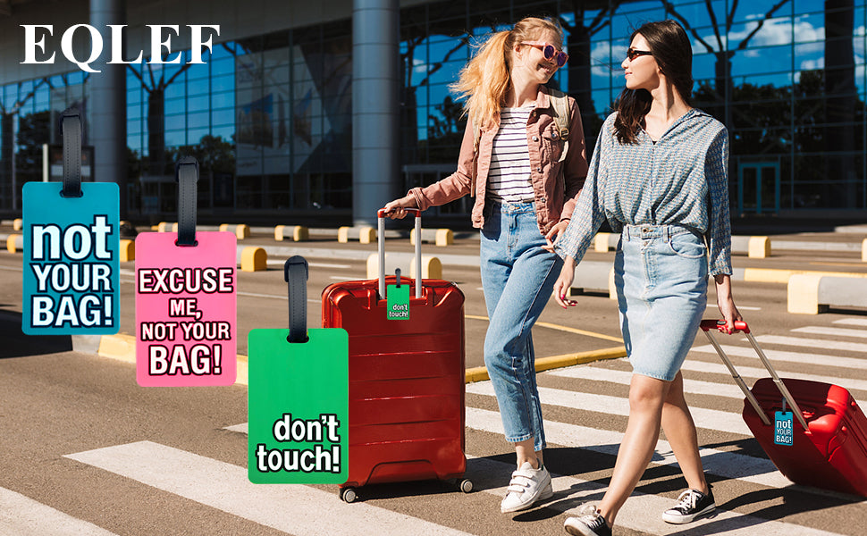 Not Your Bag Cute Travel Luggage Tags For Suitcase Laptop Bag School Bag Handbag