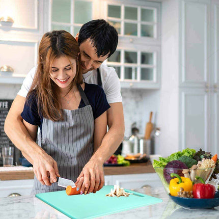 Premium Utility Chopping Board with Handles Food Safe BPA Free Dishwasher Safe