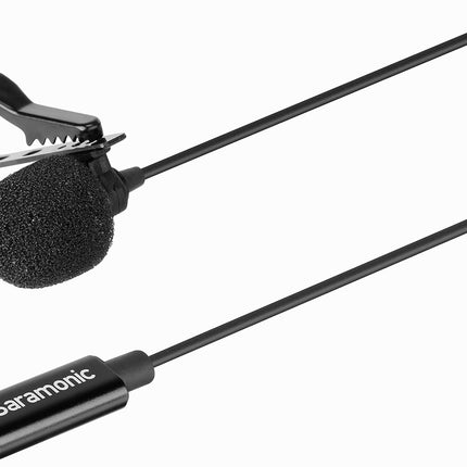 Saramonic Lavalier U3B Microphone USB-C for Mobile Devices and PCs Inc 6m Cable