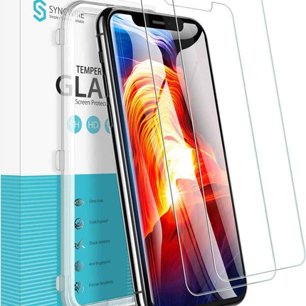 Syncwire Screen Protector For iPhone 11 Pro/X/XS 9H Hardness, Bubble Free 2-Pack