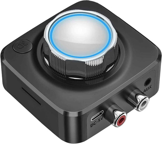 Bluetooth 5.0 Audio Transmitter & Receiver 3.5mm Jack For Tv Pc Or Car 3D Sound