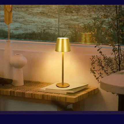 Rechargeable RGB LED Table Lamps Touch Dimmable 2 Pack IP54 White Indoor/Outdoor