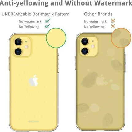 UNBREAKcable iPhone 11 Case Ultra Clear Hard Back RRP £11.99