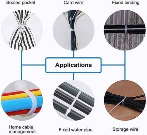 Premium Cable Ties - HEAVY-DUTY FOR BOTH INDOOR AND OUTDOOR USE