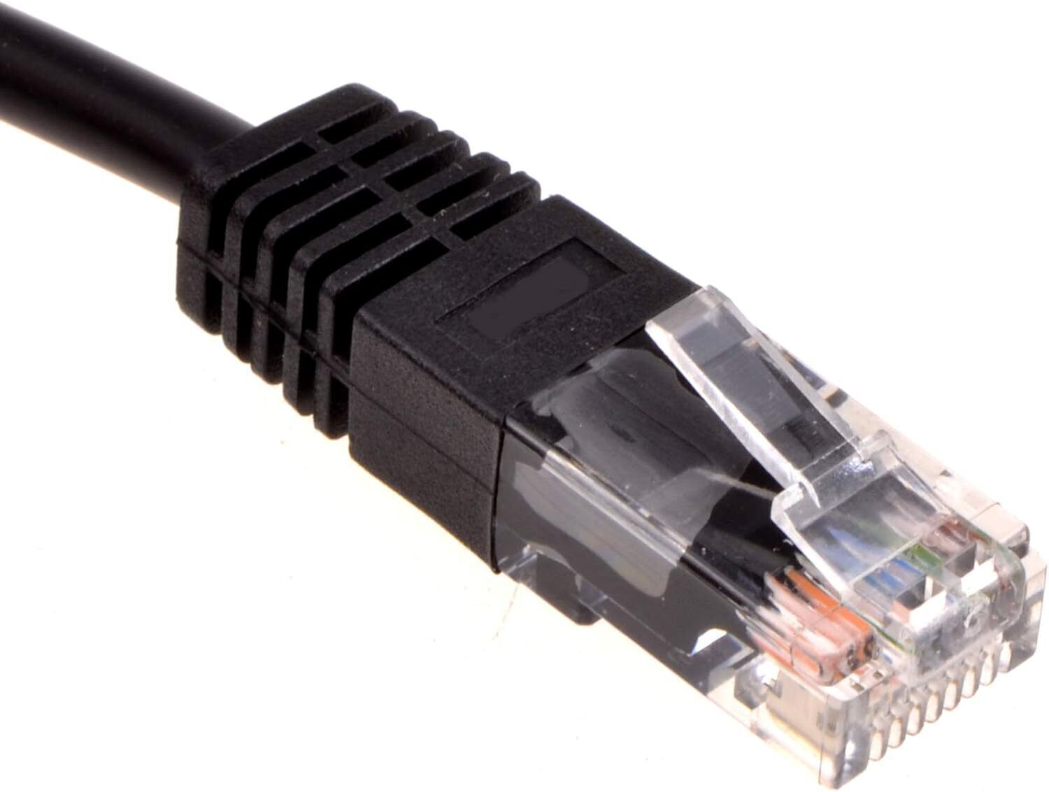 Cables Direct URT-601K Networking Cable Black 1 M Cat5e U/UTP (UTP) Moulded