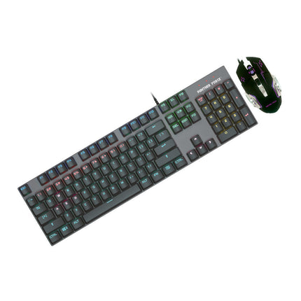 Panther Force Mechanical Gaming Keyboard & Mouse Combo