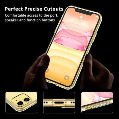 UNBREAKcable iPhone 11 Case Ultra Clear Hard Back RRP £11.99