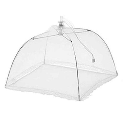 Pop-Up Mesh Food Cover Tent Umbrella Large 17" - 43 x 43 cm Reusable Collapsible