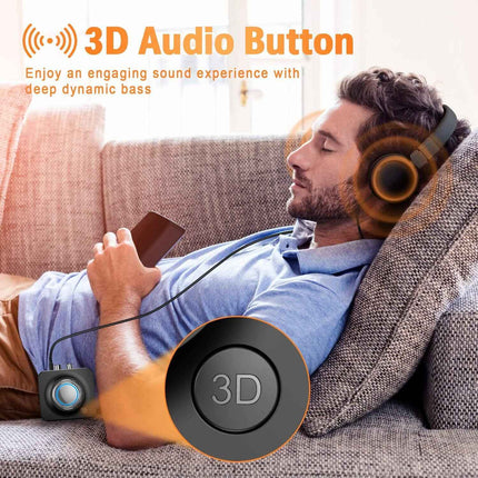Bluetooth Transmitter & Receiver 3.5mm Jack For TV PC Car Provides Quality Sound