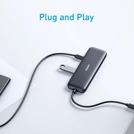 Anker USB C Hub 5-in-1 USBC to HDMI Splitter 4K Display USB-C 5Gbps 2×USB-A 3.0