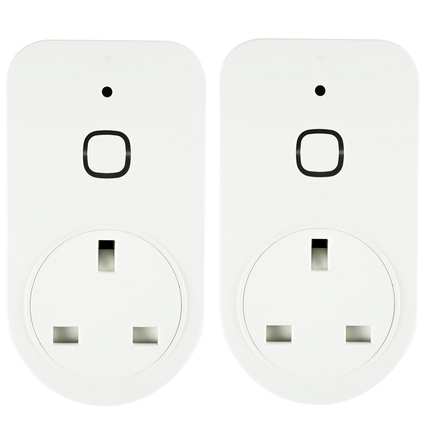 Smart Plug Wi-Fi Energy Monitoring Tuya, Alexa & Google Voice Control App Remote