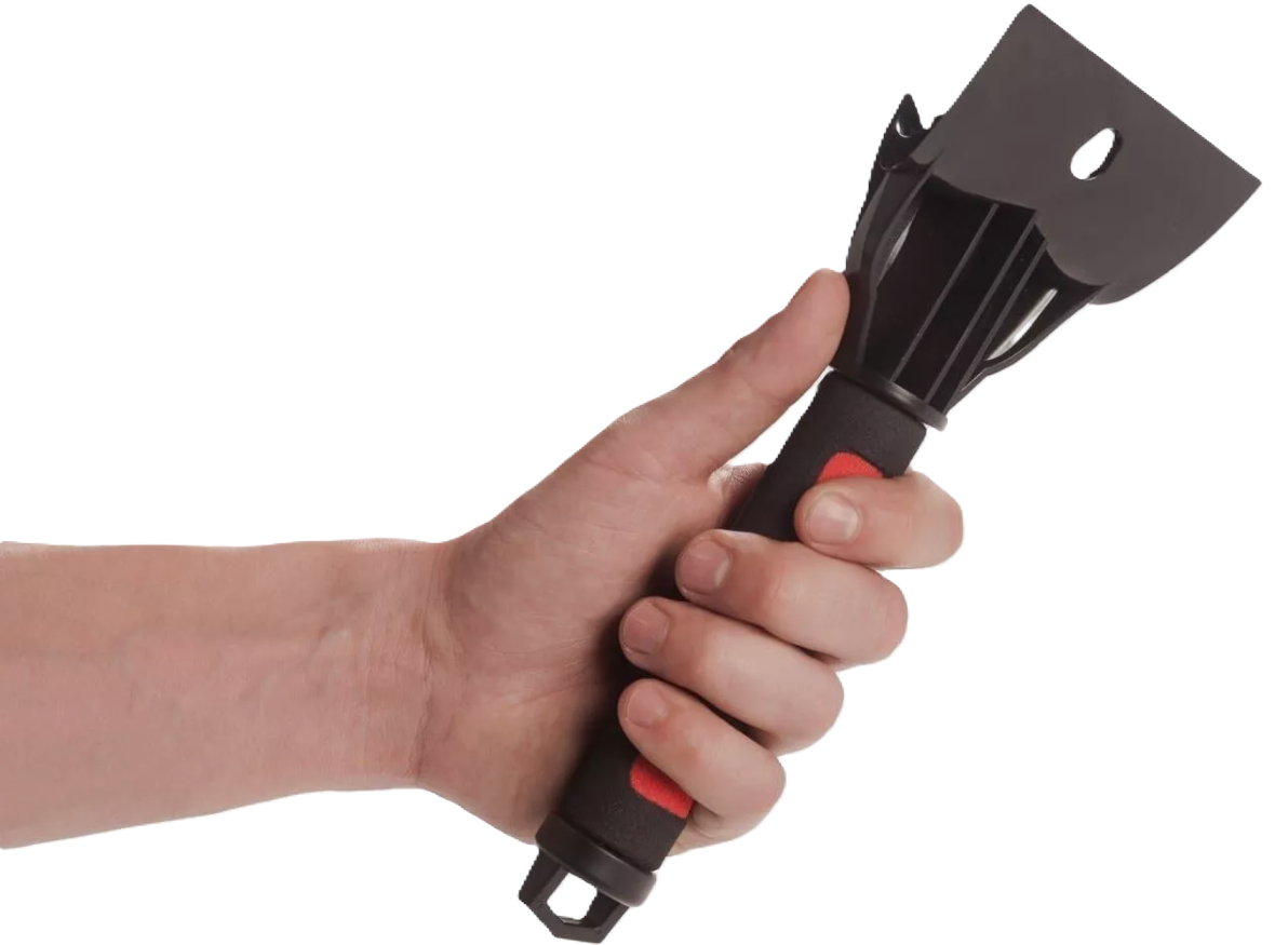 RevHeads Ice Scrapers for Cars and Pick Up Trucks Scrape With Ease - 2 Pack