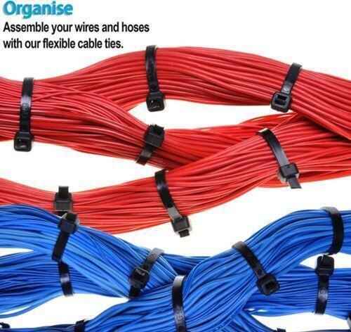 Premium Cable Ties - HEAVY-DUTY FOR BOTH INDOOR AND OUTDOOR USE