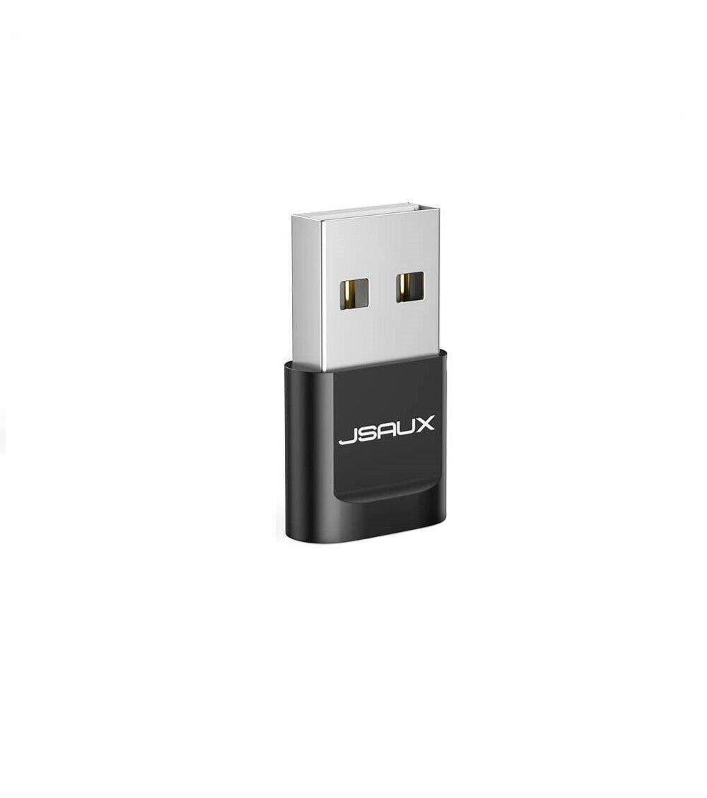 Premium USB Type C Female to USB A Male Adapter Converter Charger - Black
