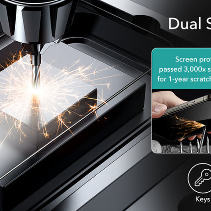 Premium iPhone 15 Pro Max Screen Protectors - 3 Pack + Lens Protector Top Class