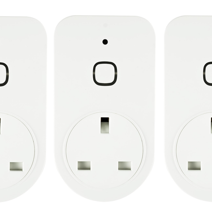 Smart Plug Wi-Fi Energy Monitoring Tuya, Alexa & Google Voice Control App Remote