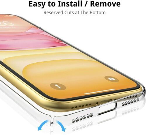UNBREAKcable iPhone 11 Case Ultra Clear Hard Back RRP £11.99
