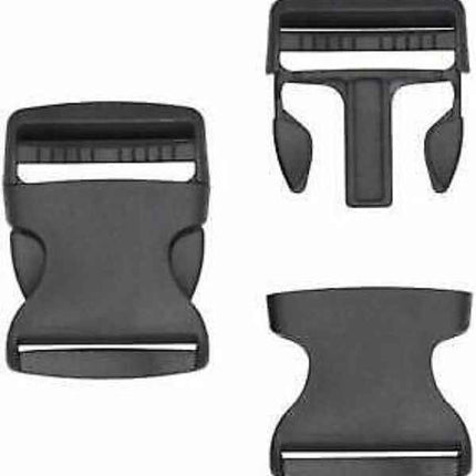 Side Release Buckles Clips for Webbing Strap Squeeze Fasteners Delrin 5 Sizes