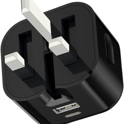 Fast PD Charger Dual USB Charging Adapter For iPhone Samsung Universal UK PLUG