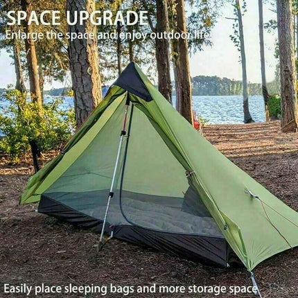 3F UL Gear Lanshan 1 - 3 Season Tent (Green, T Zip) 2026 Version
