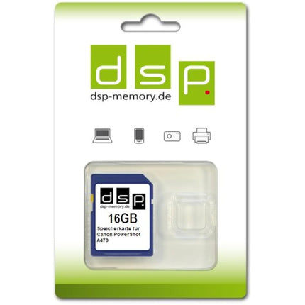 16GB memory card for Canon PowerShot A470