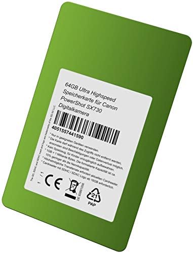 64GB Ultra Highspeed Memory Card for Canon PowerShot SX730 Digital Camera