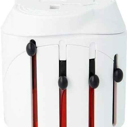 SKROSS Travel Plug EVO Universal Plug 150+ Countries Input and Output - White