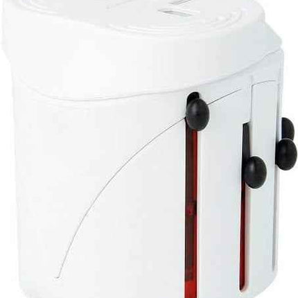 SKROSS Travel Plug EVO Universal Plug 150+ Countries Input and Output - White