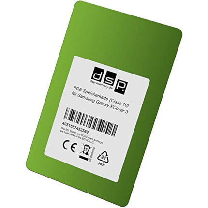 8GB memory card (Class 10) for Samsung Galaxy XCover 3