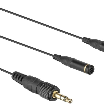 Saramonic DK3A2 | 2-Person Premium Dual Stereo Omnidirectional Lavalier with Locking 3.5mm TRS for Portable Recorders, Mixers, Cameras and Wireless Transmitters