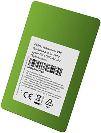 64GB Professional Memory Card For Sony Cyber-Shot DSC-RX100 Digital Camera