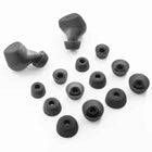 Jabra Elite 65T Replacement Earbud Tips ONLY Small Medium Large Ear tips - Black