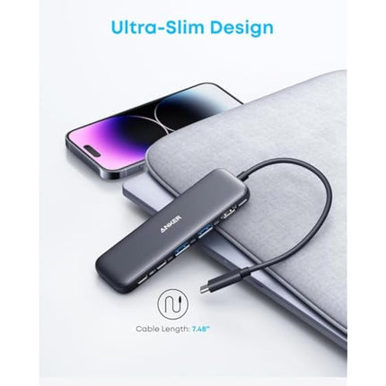 Anker USB C Hub 5-in-1 USBC to HDMI Splitter 4K Display USB-C 5Gbps 2×USB-A 3.0