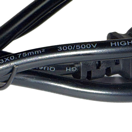 IEC Power Extension 1m Cable IEC Male to Female UPS Lead C13 - C14 Mains 240V