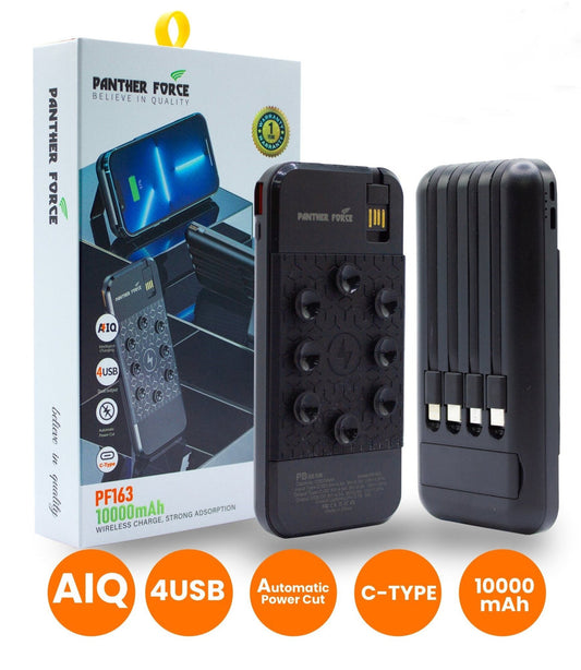 Panther Force 10000mAh 5-in-1 Wireless Charging Power Bank