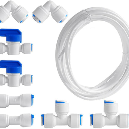 Water Supply Pipe Tube Connector Kit For Fridges Ice Makers Water Filters etc