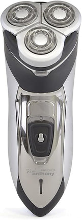 Paul Anthony 'Pro Series 3' Titanium Mens Cordless Rotary Shaver with Mains Charger