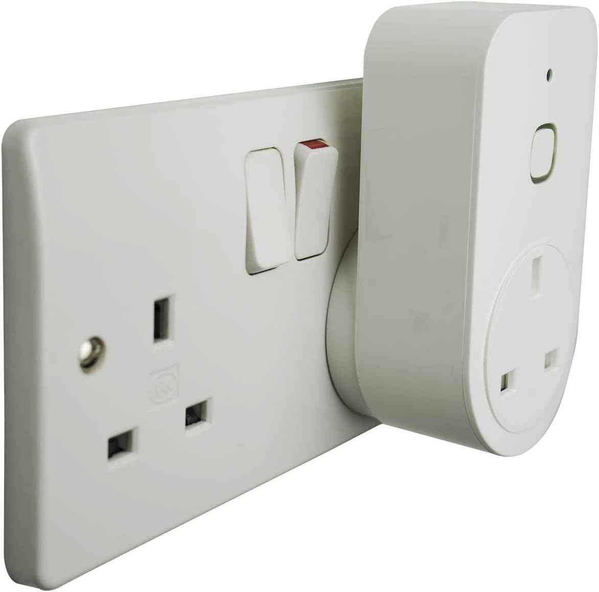 Smart Wi-Fi Plug Energy Monitoring Tuya, Alexa & Google Voice Control App Remote