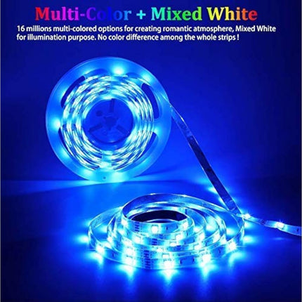5M Smart RGB LED Strip Lights 5050 Waterproof WiFi App Control, Alexa Compatible