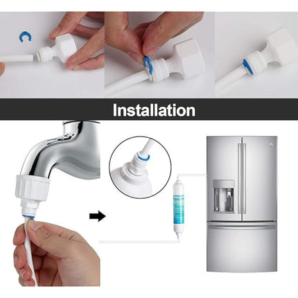 Water Supply Pipe Tube Connector Kit For Fridges Ice Makers Water Filters etc