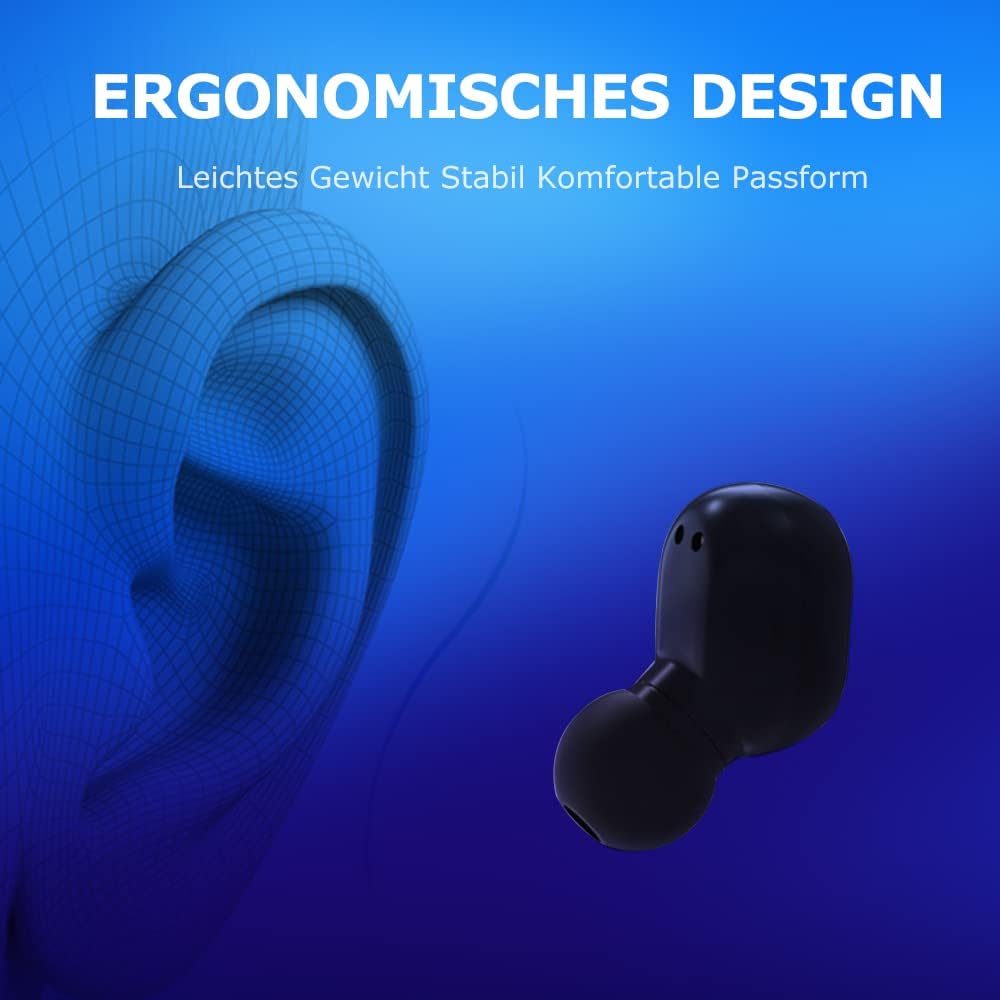 Bluetooth Earbuds Wireless In-Ear Headphones Bluetooth with Mic LED Display IP7